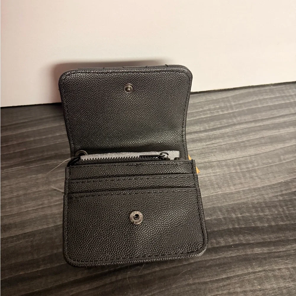Black Leather Men's Wallet